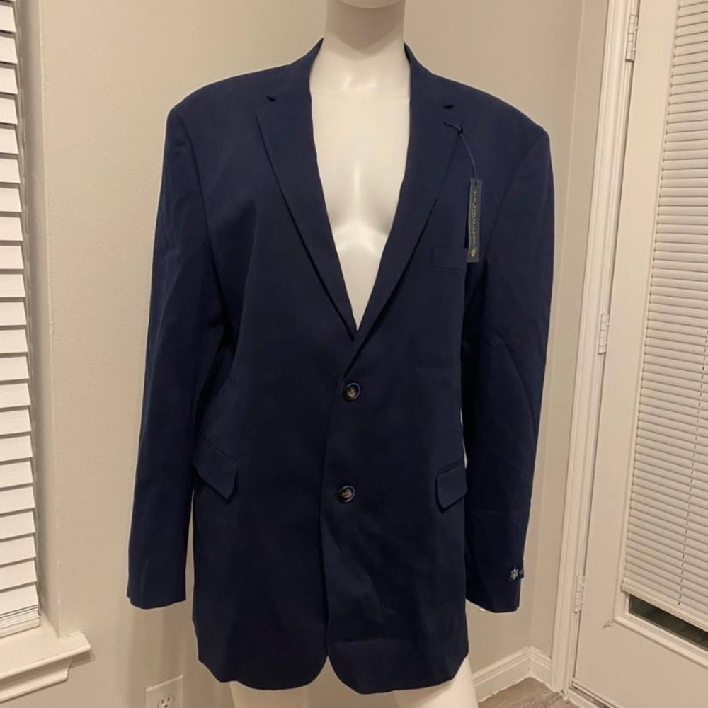 NWT U.S. Polo Assn. Classic Navy Two-Button Blazer Sz XL